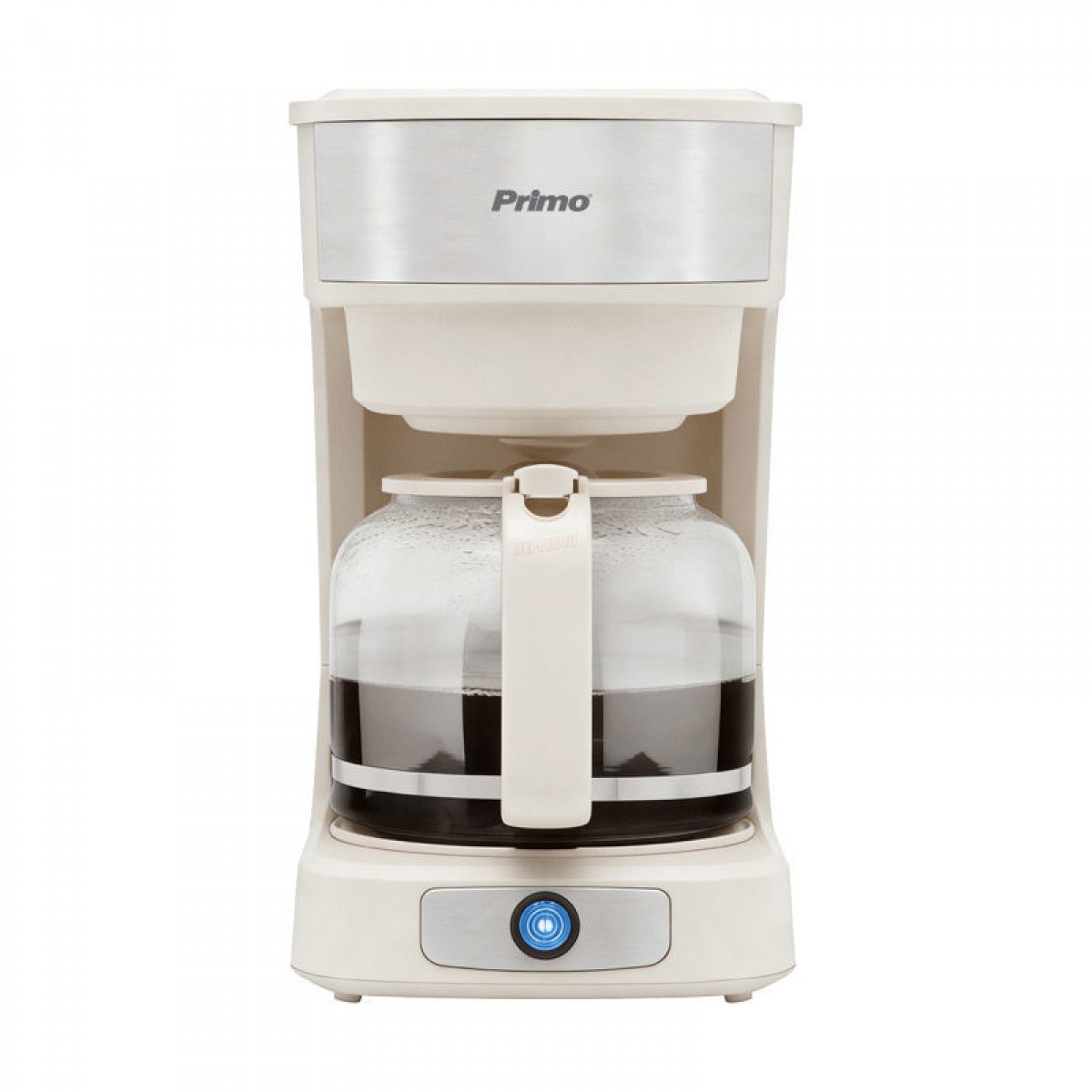 Καφετιέρα Φίλτρου PRCM-40580 Primo Memories 1.5lt 12φλ Ιβουάρ-Inox Μικροσυσκευές