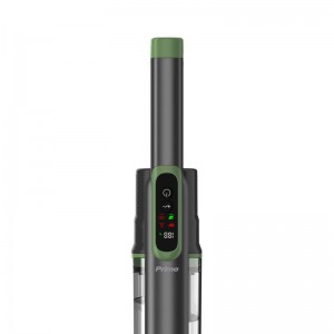 Σκούπα 2 σε1 PRVC-40572 Primo Apollo Slim Επαναφορτιζόμενη BLDC 14.8V - 200W Ανθρακί-Πράσινη Οικιακές Συσκευές
