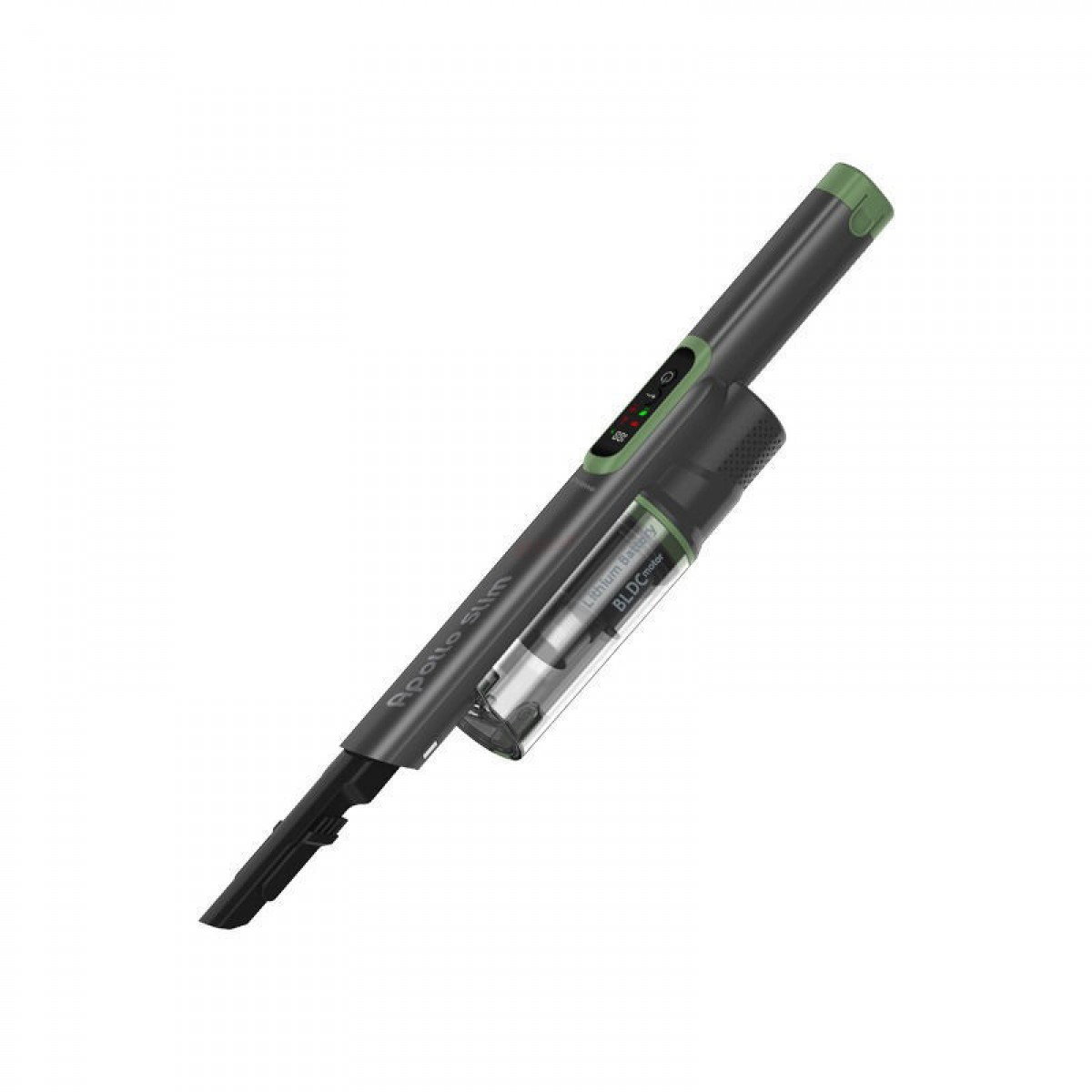Σκούπα 2 σε1 PRVC-40572 Primo Apollo Slim Επαναφορτιζόμενη BLDC 14.8V - 200W Ανθρακί-Πράσινη Οικιακές Συσκευές