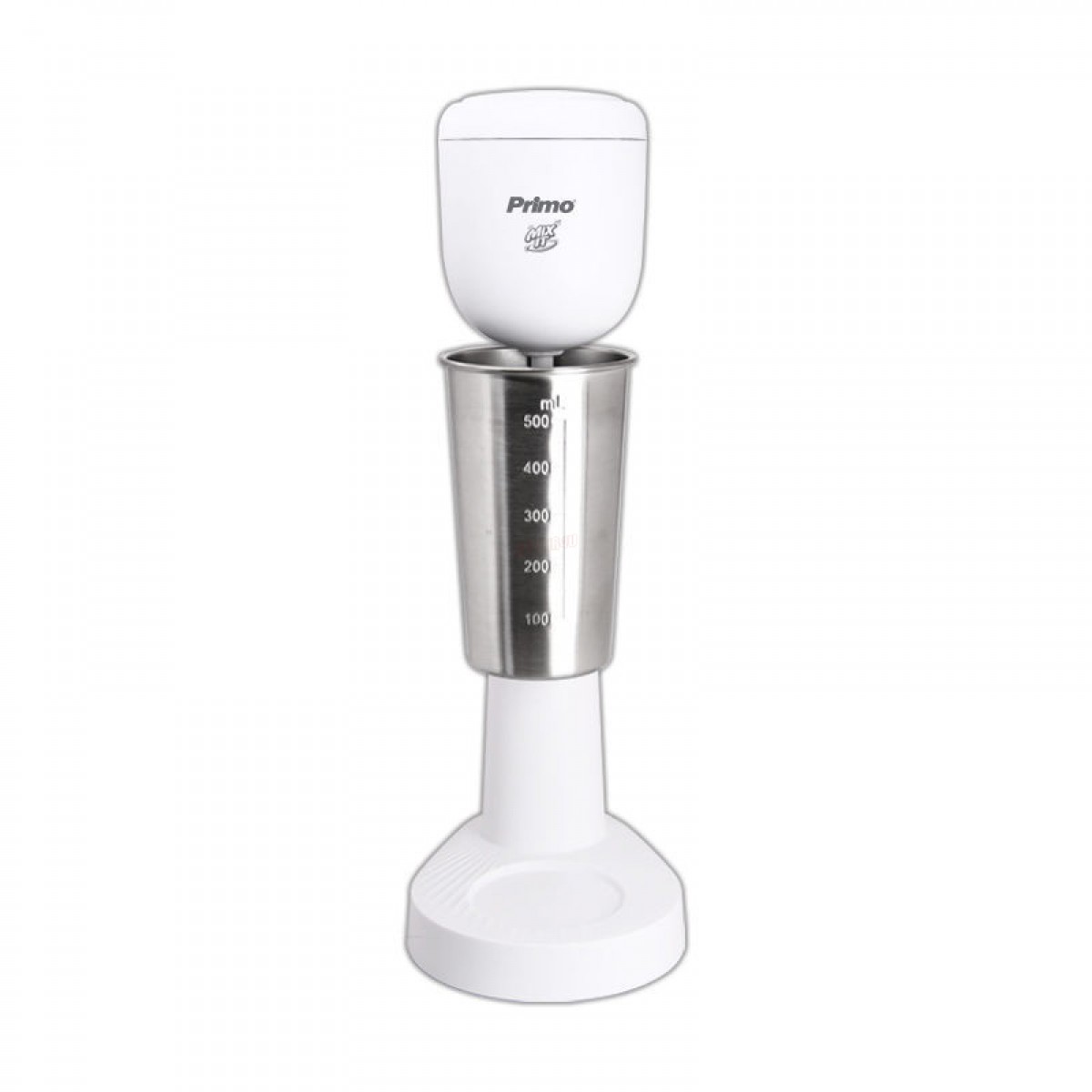 Φραπιέρα PRCM-40551 Primo 120W Ανοξείδωτο ποτήρι Λευκή Μικροσυσκευές