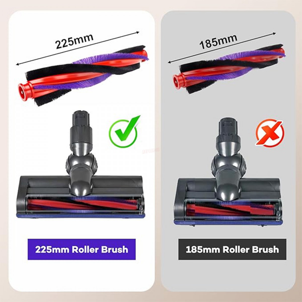 Περιστρεφόμενη Βούρτσα Πέλματος Σκούπας DYSON 963830-02 Ανταλλακτικά Ηλεκτρικών Συσκευών