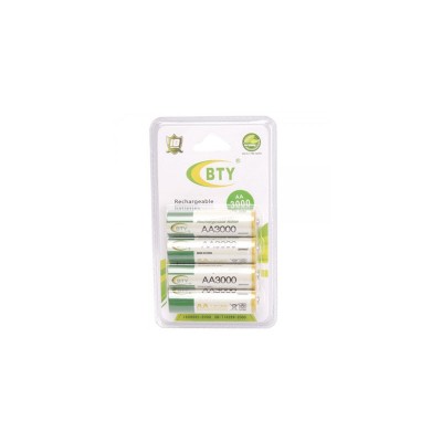 Επαναφορτιζόμενη Μπαταρία BYY AA NiMH 3000mAh 1.2V 