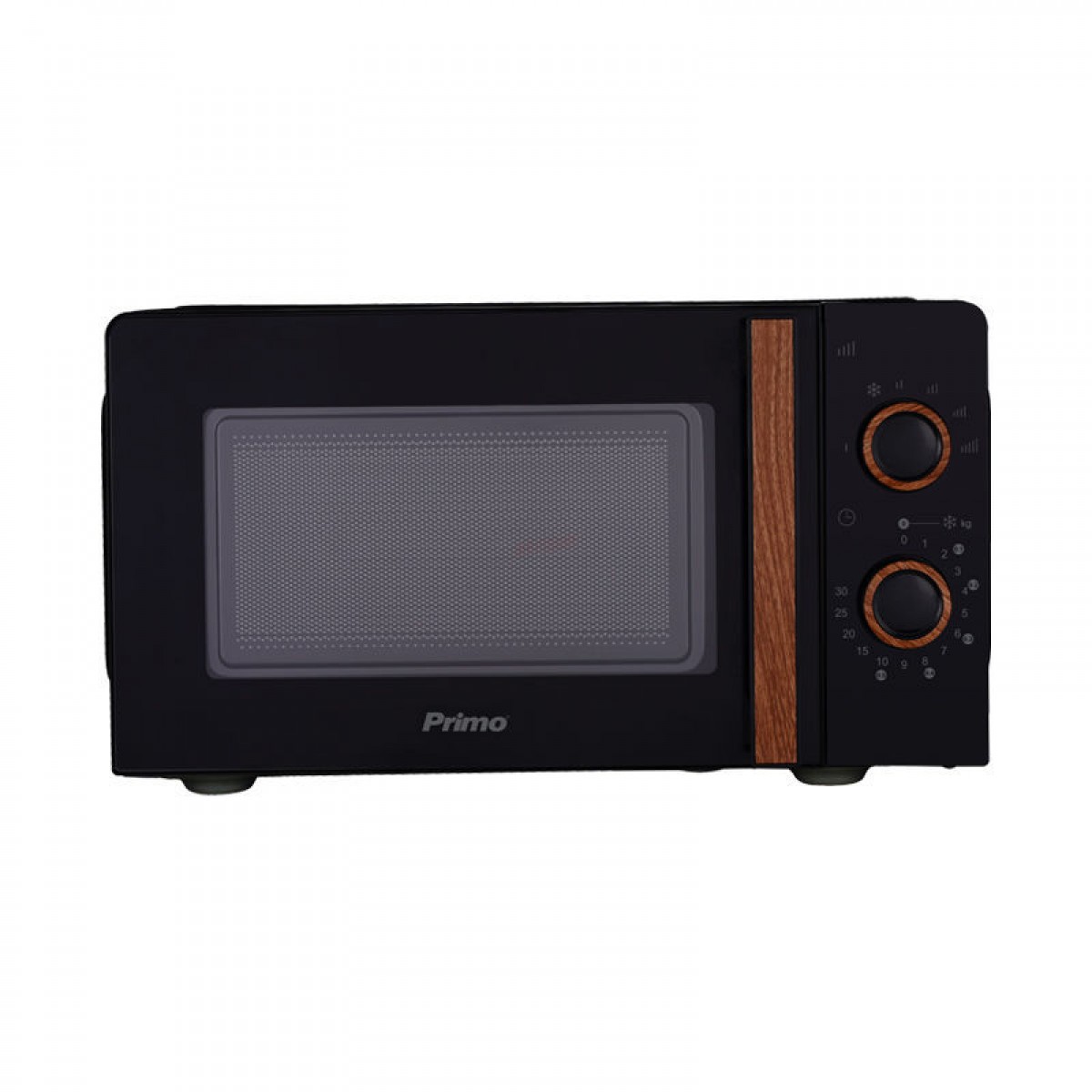 Φούρνος Μικροκυμάτων PRMW-40463 Primo 20lt 700W Μαύρος/Wooden Οικιακές Συσκευές