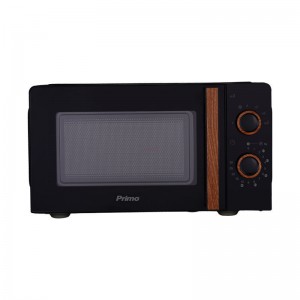 Φούρνος Μικροκυμάτων PRMW-40463 Primo 20lt 700W Μαύρος/Wooden Οικιακές Συσκευές