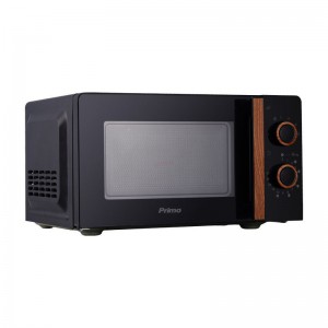 Φούρνος Μικροκυμάτων PRMW-40463 Primo 20lt 700W Μαύρος/Wooden Οικιακές Συσκευές