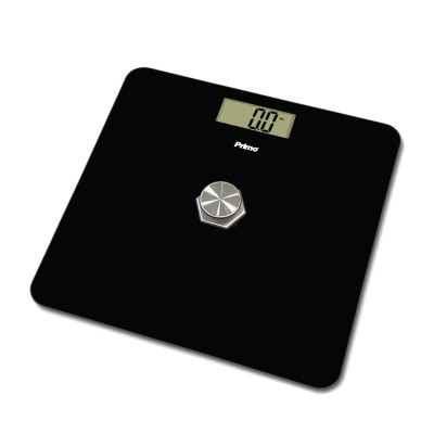 Ζυγαριά Σώματος Kinetic Primo PRBS-40467 180kg Γυάλινη Mαύρη