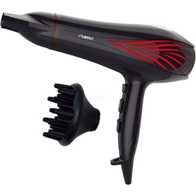 Σεσουάρ Μαλλιών Primo PRHD-40218 2000W Μαύρο 