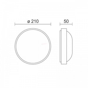 ΑΠΛΙΚΑ / ΠΛΑΦΟΝΙΕΡΑ ΣΕ 3 ΧΡΩΜΑΤΑ LED 18W CCT Ηλεκτρολογικός Εξοπλισμός