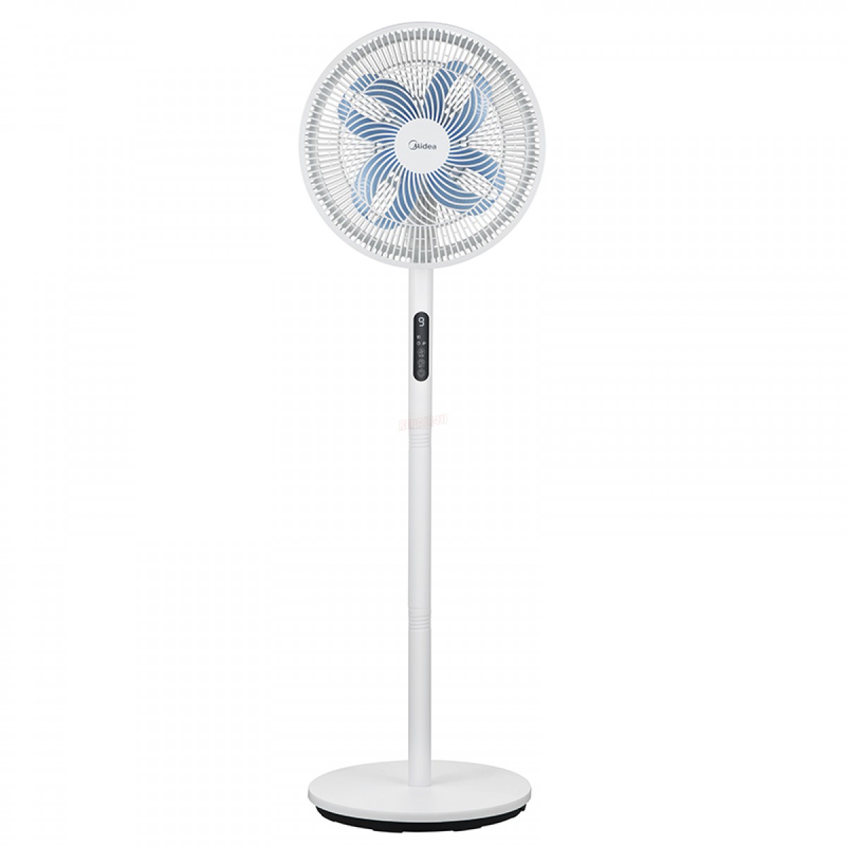 Ανεμιστήρας Ορθοστάτης 36cm Midea MFS352RDDW 30W με Τηλεχειριστήριο Λευκός  Μικροσυσκευές