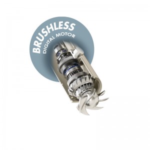 Σεσουάρ PRHD-40503 Primo 1600W BLDC με Λειτουργία Ιονισμού Ανθρακί Μικροσυσκευές