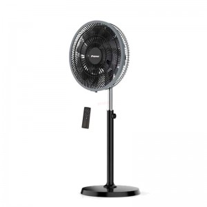 Ανεμιστήρας Ορθοστάτης 18'' 45cm PRSF-80721 Primo DC Με Τηλεχειριστήριο Μαύρος Μικροσυσκευές