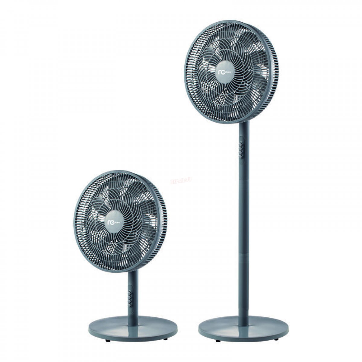 Ανεμιστήρας Ορθοστάτης ΝSF-80699 Neotec 16'' 40cm 9 Φτερά Γκρι 2 σε 1 Μικροσυσκευές