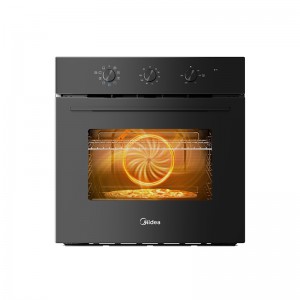 Εντοιχιζόμενος Φούρνος Άνω Πάγκου Midea MBO65M80M1-BK Μαύρος Οικιακές Συσκευές