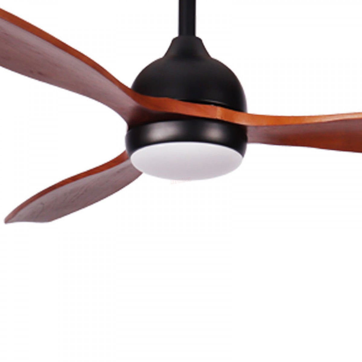 Ανεμιστήρας Οροφής PRCF-80668 Primo 52'' 132cm με Τηλεχειριστήριο 1Φως LED 3 Φτερά Μαύρος με 3 Καφέ Φτερά Μικροσυσκευές