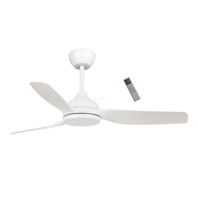 Ανεμιστήρας Οροφής PRCF-80729 Primo 52'' 132cm ΙΡ66 με Τηλεχειριστήριο 3 Φτερά Λευκός 