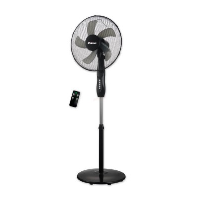 Ανεμιστήρας Ορθοστάτης 16'' 40cm PRSF-80719 Primo Μαύρος με R/C