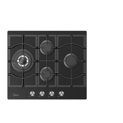 Εντοιχιζόμενη Εστία Αερίου Midea MG60GM097AH2B-EU Μαύρη