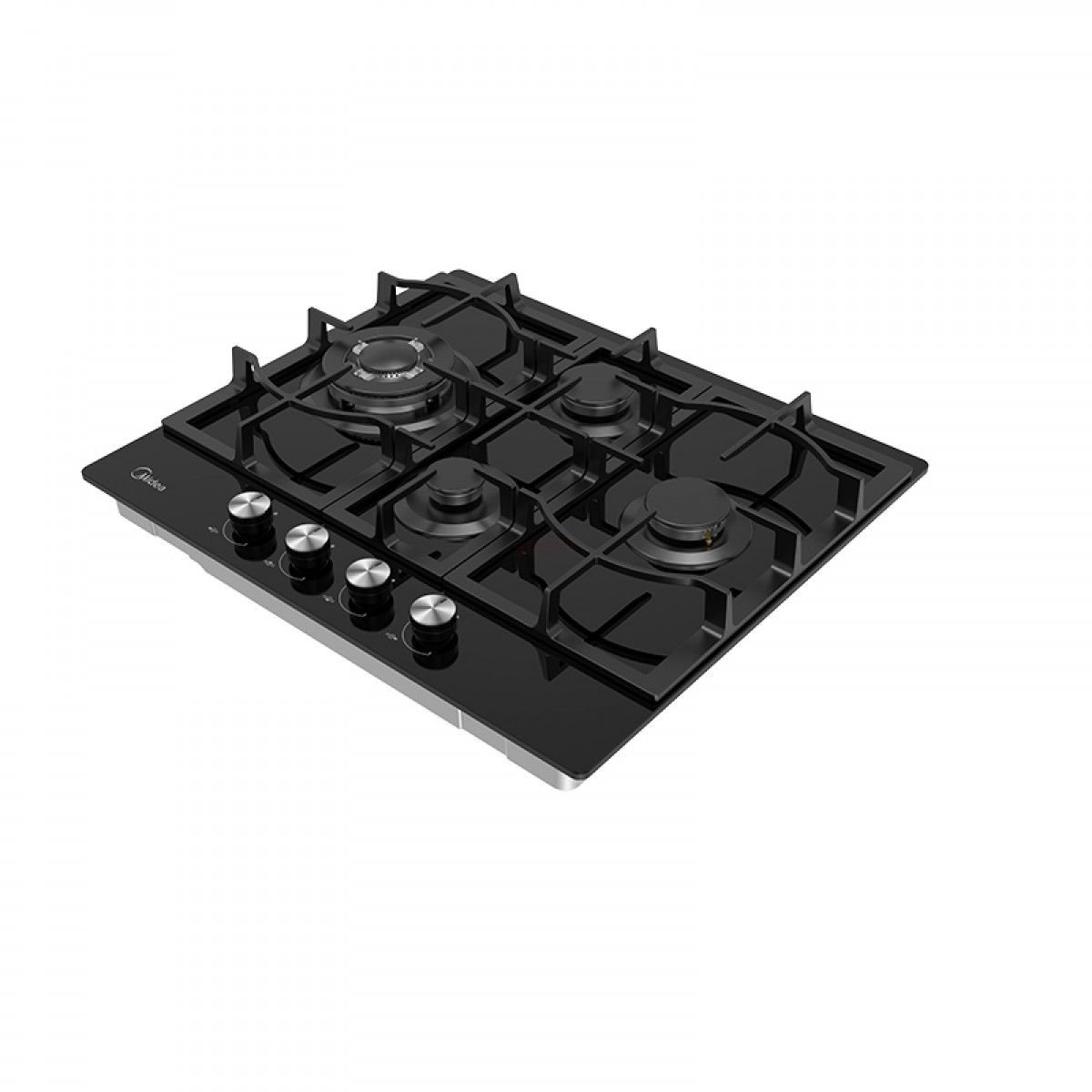 Εντοιχιζόμενη Εστία Αερίου Midea MG60GM097AH2B-EU Μαύρη Οικιακές Συσκευές