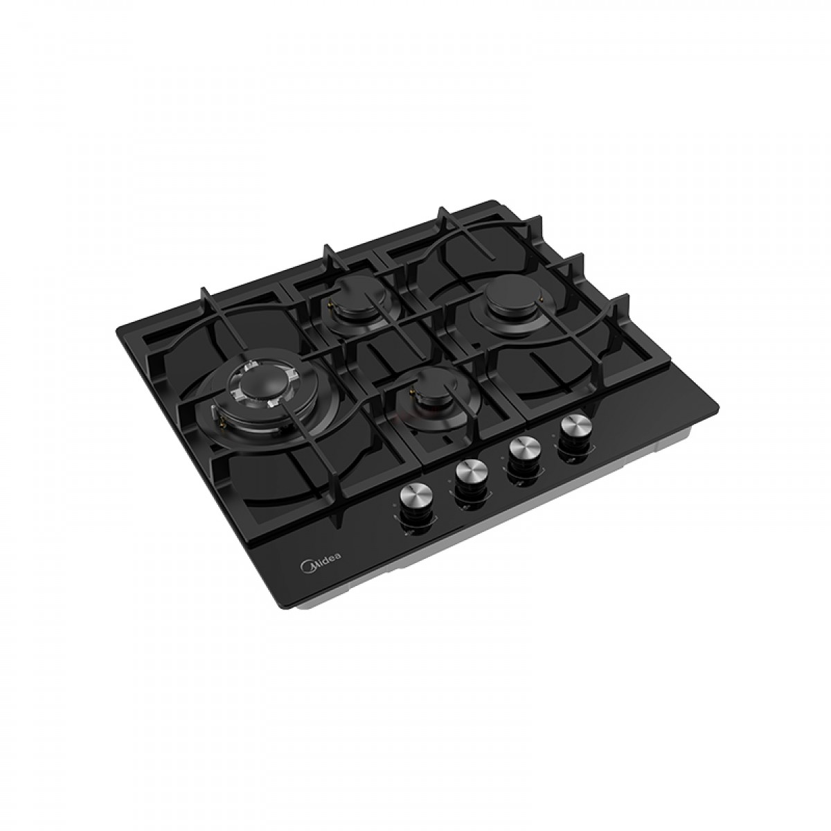 Εντοιχιζόμενη Εστία Αερίου Midea MG60GM097AH2B-EU Μαύρη Οικιακές Συσκευές