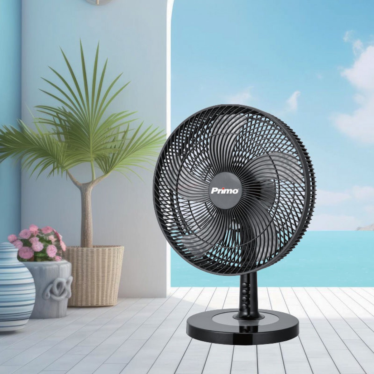 Ανεμιστήρας Επιτραπέζιος PRTF-80708 Primo 16'' 40cm Λευκός  Μικροσυσκευές