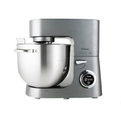 Κουζινομηχανή PRMB-40529 Primo Digital με Ανοξείδωτο Κάδο 8lt 1800W Ανθρακί