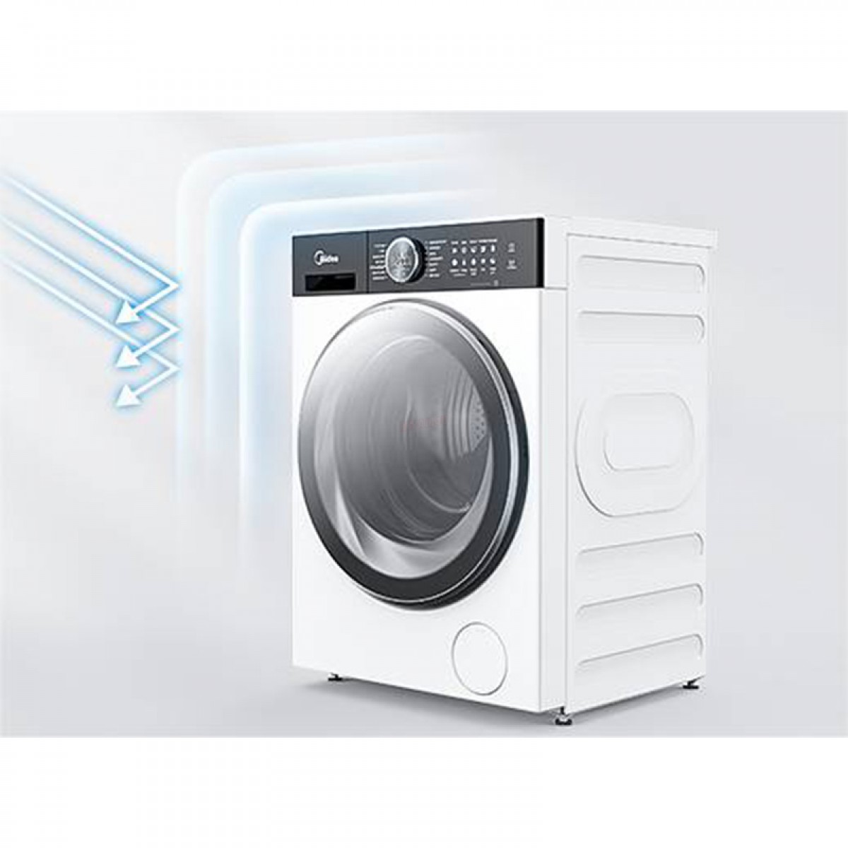 Πλυντήριο Ρούχων Midea MF210W80BA20/W-GR 8kg Λευκό Οικιακές Συσκευές