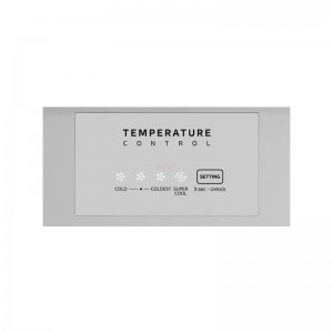 Ψυγείο Δίπορτο Midea MDRT385MTE46 266Lt Inox     Οικιακές Συσκευές