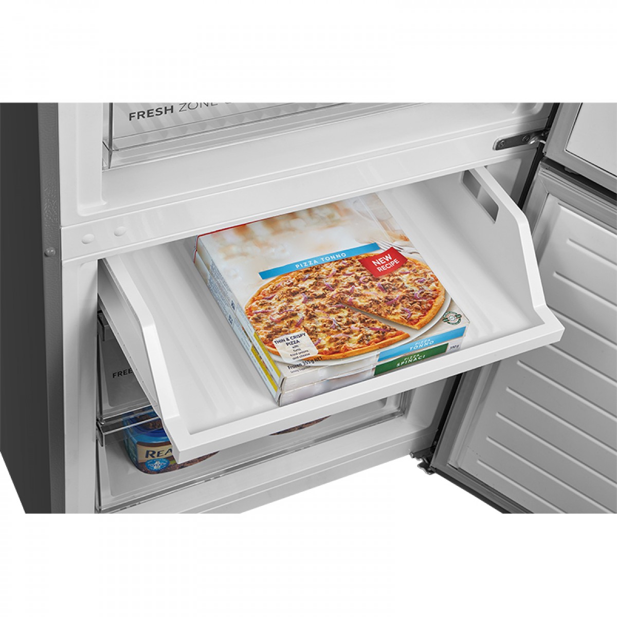 Ψυγειοκαταψύκτης Midea MDRB593FGE46 435Lt Inox         Οικιακές Συσκευές