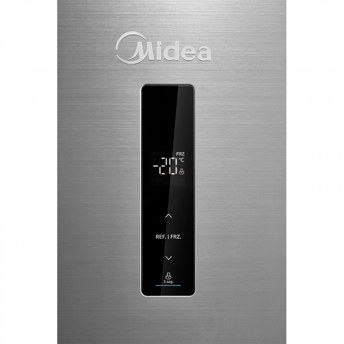 Ψυγειοκαταψύκτης Midea MDRB593FGE46 435Lt Inox         Οικιακές Συσκευές