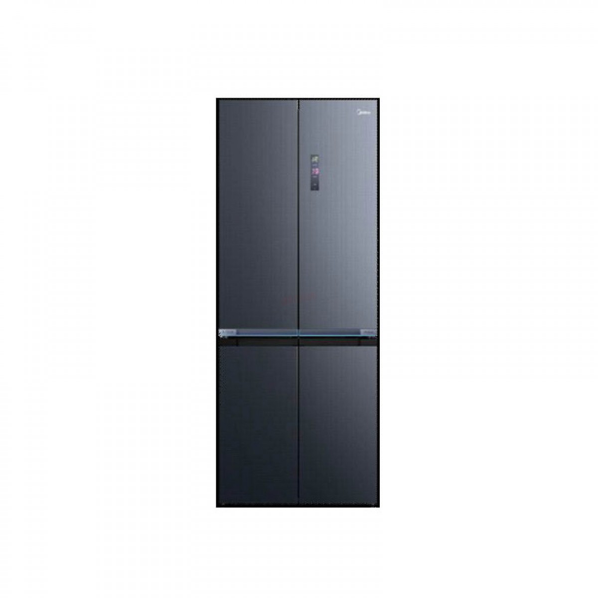 Ψυγείο Ντουλάπα Midea MDRM706BIE70 515lt Ανθρακί Οικιακές Συσκευές
