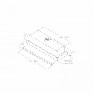 Απορροφητήρας Συρόμενος Elica CIAK 2.0 GR/A/90 Ασημί Οικιακές Συσκευές