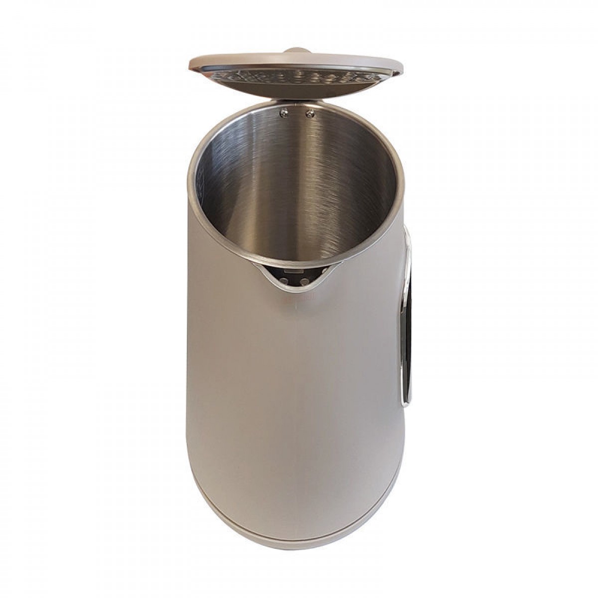 Βραστήρας Primo PRCK-40496 1.7lt 2200W Ανοξείδωτος Cool touch Γκρι/Wooden Μικροσυσκευές