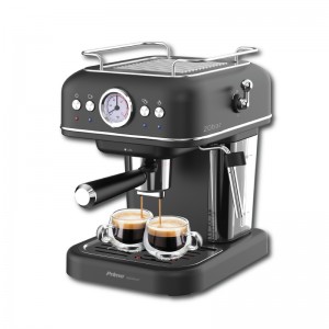 Μηχανή Καφέ Espresso PREM-40444 Primo Eco 20Bar 3 σε1 Αναλογικό Καντράν Θερμοκρασίας Μαύρη Μικροσυσκευές