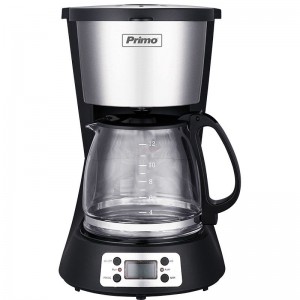 Καφετιέρα Φίλτρου PRCM-40250 Primo Digital 1.5L 12φλ Μαύρη-Inox Μικροσυσκευές