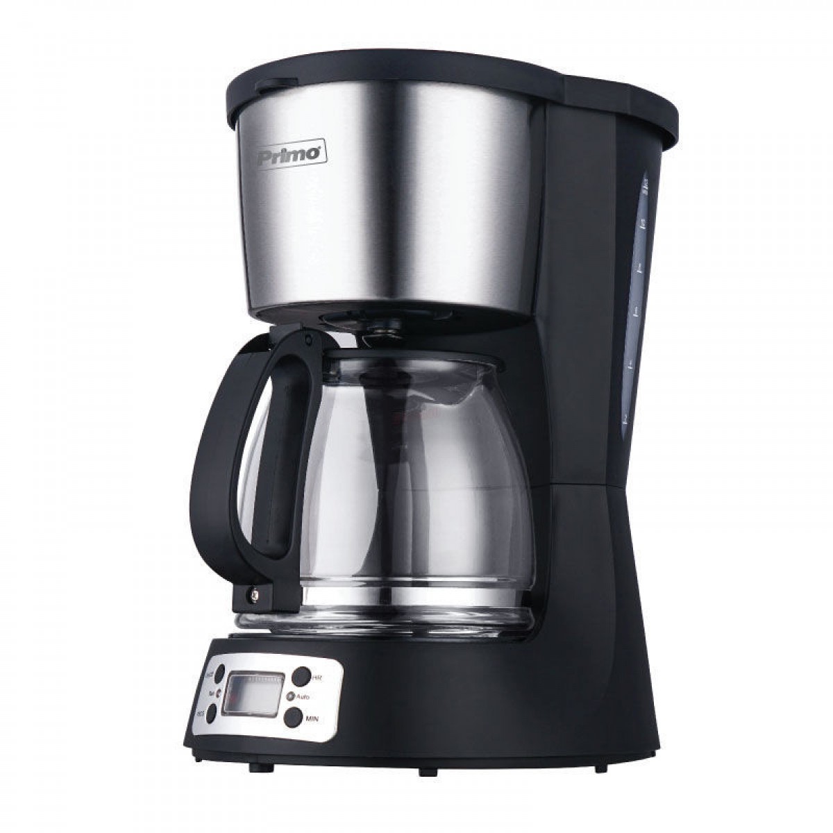 Καφετιέρα Φίλτρου PRCM-40250 Primo Digital 1.5L 12φλ Μαύρη-Inox Μικροσυσκευές