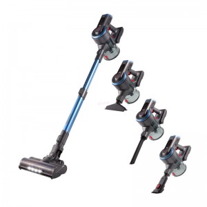 Σκούπα Επαναφορτιζόμενη Primo PRVC-40484 Apollo 25.9V BLDC Μοτέρ Μπλε Ηλεκτρικές Σκούπες
