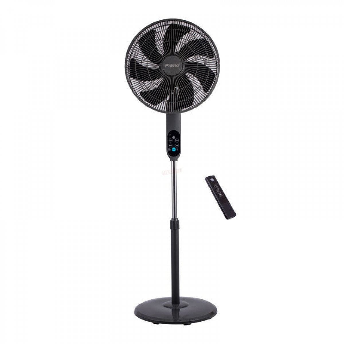 Ανεμιστήρας Ορθοστάτης 16'' 40cm PRSF-80735 Primo Γκρι με R/C Μικροσυσκευές
