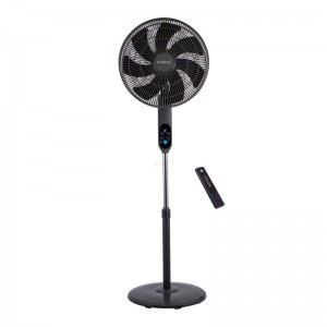 Ανεμιστήρας Ορθοστάτης 16'' 40cm PRSF-80735 Primo Γκρι με R/C Μικροσυσκευές