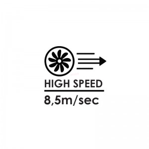Ανεμιστήρας Ορθοστάτης 16'' 40cm PRSF-80735 Primo Γκρι με R/C Μικροσυσκευές