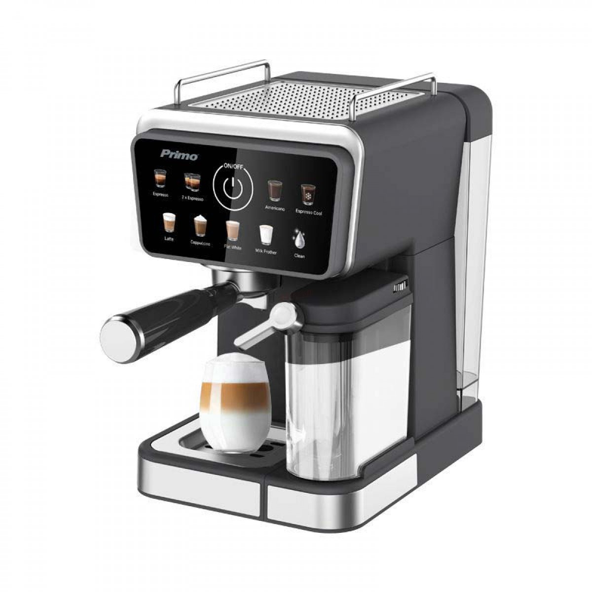Μηχανή Espresso+Milk frother PREM-40532 Primo Hot & Cold 3 σε 1 20Bar Digital Μαύρη-Inox Μικροσυσκευές