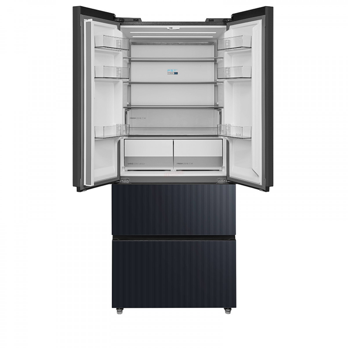 Ψυγείο Ντουλάπα Midea MDRF600BIE70 435lt Ανθρακί Οικιακές Συσκευές
