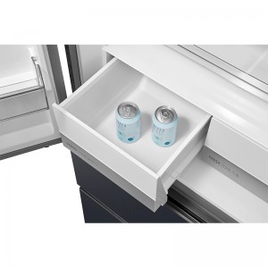 Ψυγείο Ντουλάπα Midea MDRF600BIE70 435lt Ανθρακί Οικιακές Συσκευές