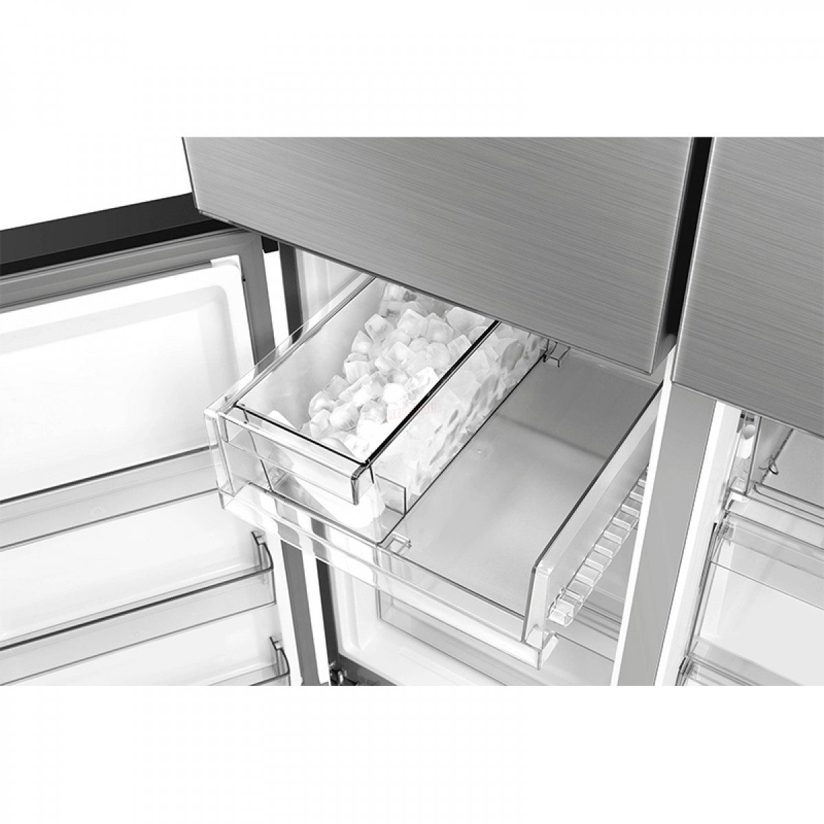 Ψυγείο Ντουλάπα Midea MDRM923CIE46M 706lt Inox Οικιακές Συσκευές