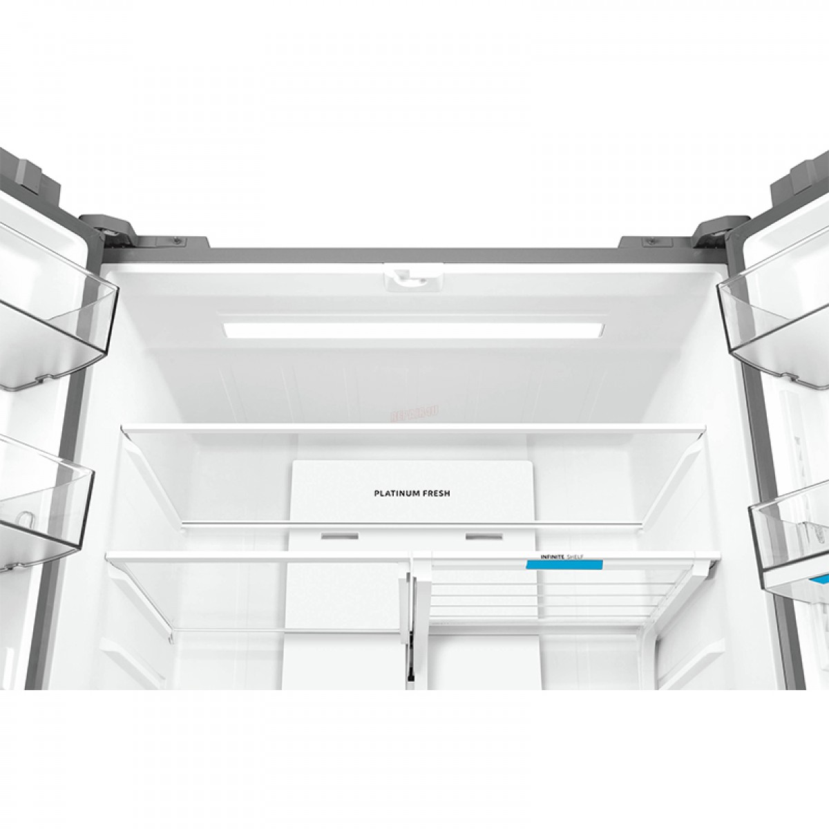 Ψυγείο Ντουλάπα Midea MDRM923CIE46M 706lt Inox Οικιακές Συσκευές