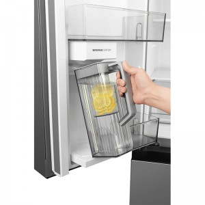 Ψυγείο Ντουλάπα Midea MDRM923CIE46M 706lt Inox Οικιακές Συσκευές