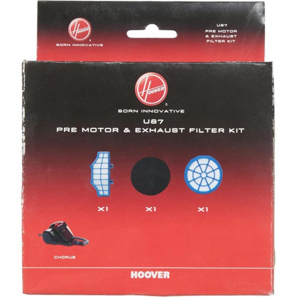 Φίλτρο Σκούπας Hoover U87 Σετ 35601860 Original Ανταλλακτικά ηλεκτρικών συσκευών