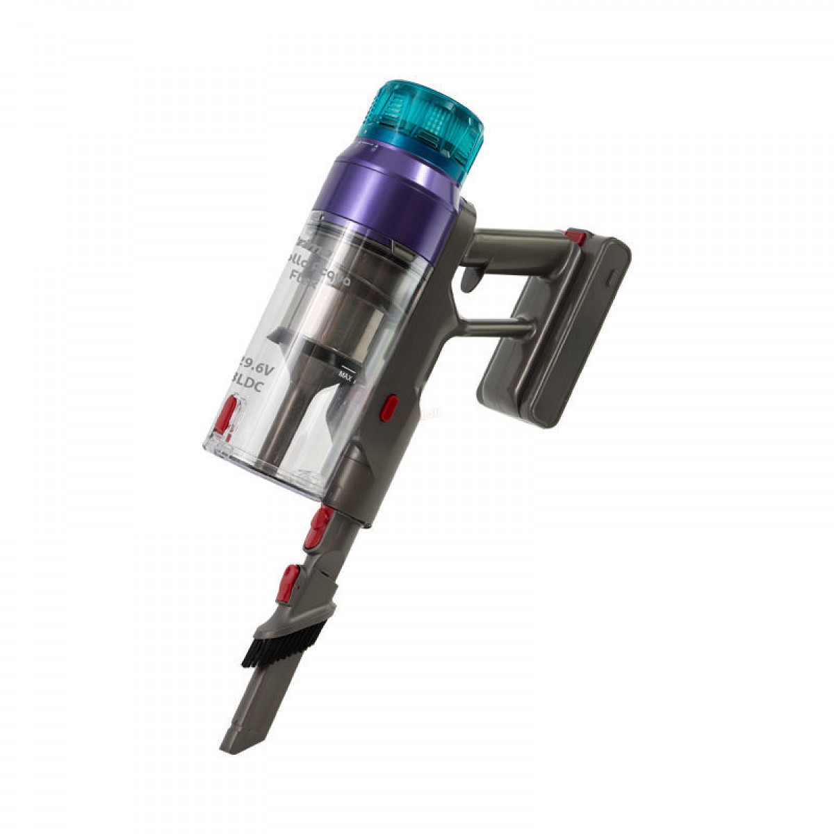 Σκούπα Επαναφορτιζόμενη PRVC-40507 Primo Apollo Aqua Flex 3σε1 29.6V BLDC Μοτέρ Γκρι-Μωβ Ηλεκτρικές Σκούπες