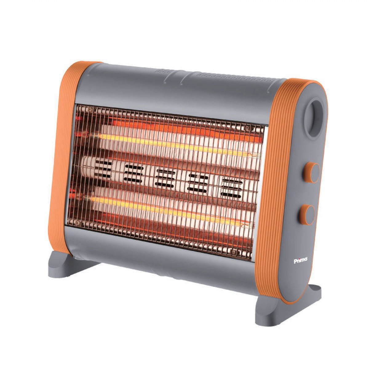 Θερμάστρα Carbon Primo PRCH-81102 1600W Γκρι/Πορτοκαλί Μικροσυσκευές