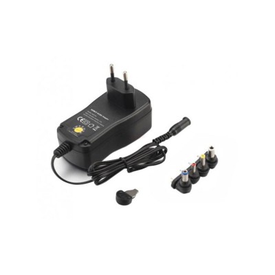 Τροφοδοτικό Πρίζας YSV1500-1500 3-12V 1500mA με 4 Βύσματα 