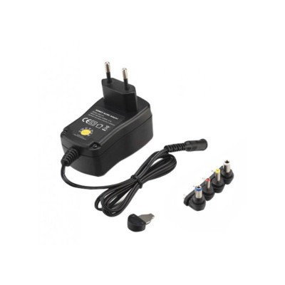 Τροφοδοτικό Πρίζας YSV1000-1000 3-12V 1000mA με 4 Βύσματα 